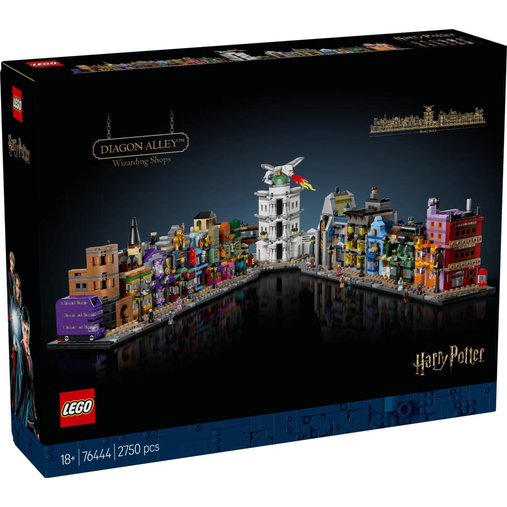 Lego Harry Potter 76444 Obchody čarodejníkov v Šikmej uličke