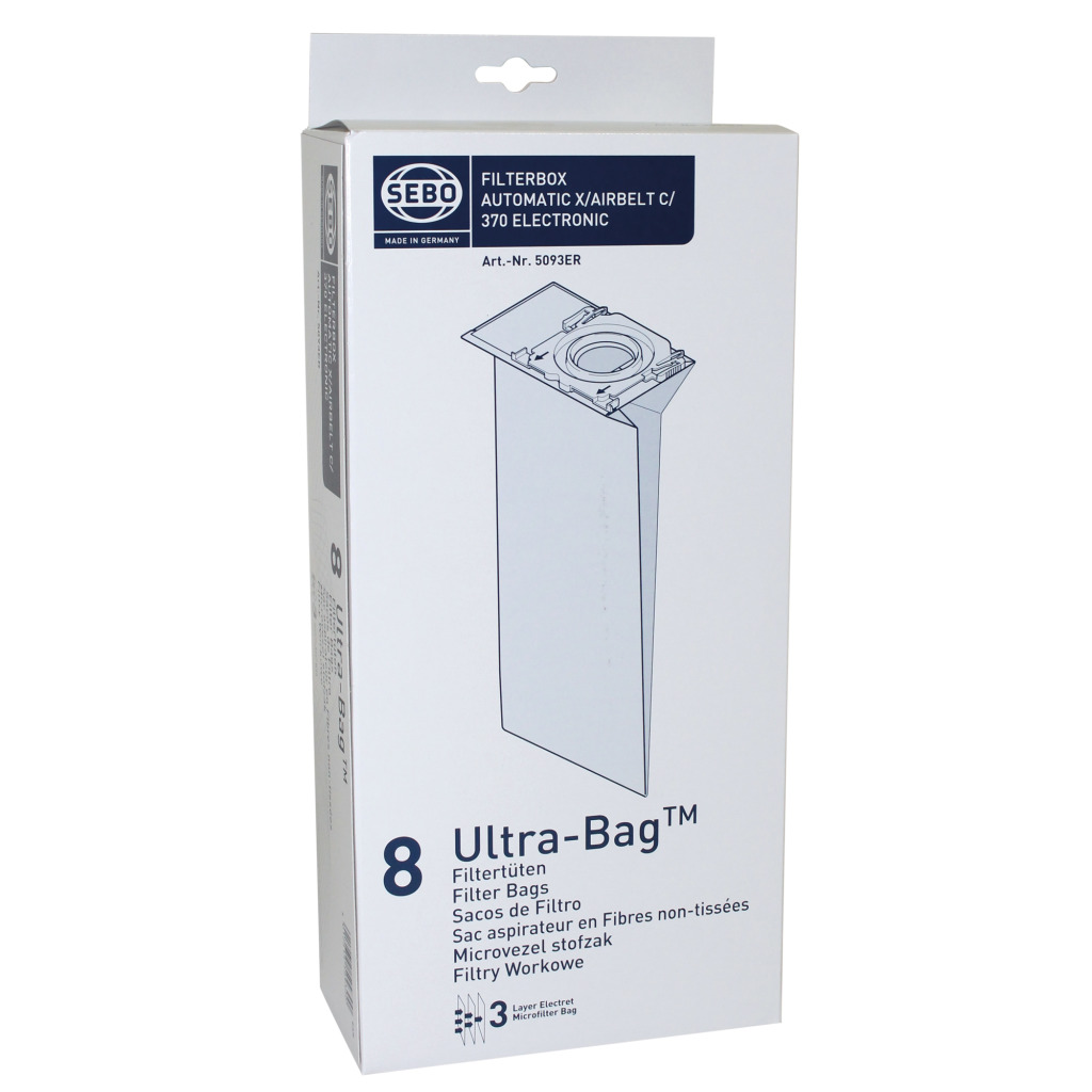 Vrecko na prach Sebo Xc-370/8 3l