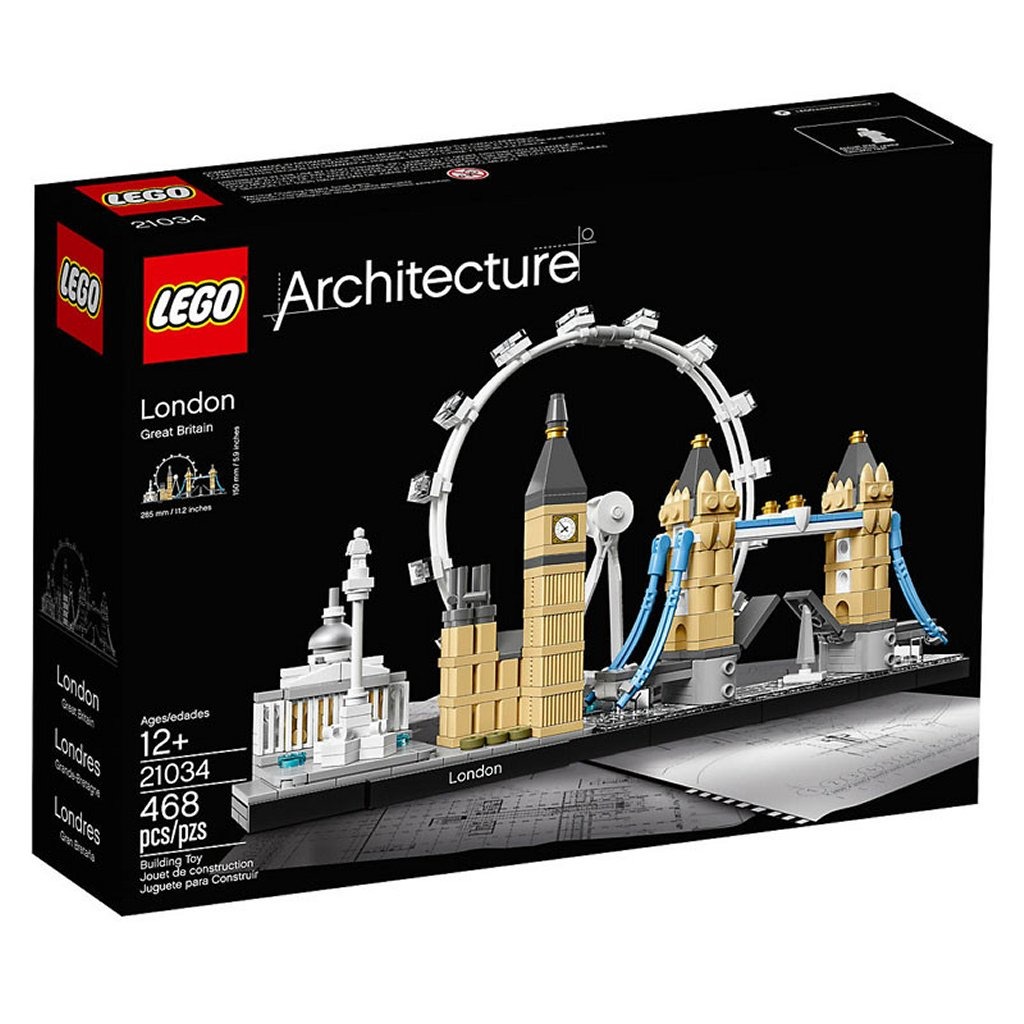 Lego Architecture 21034 Londýn 468 dielikov