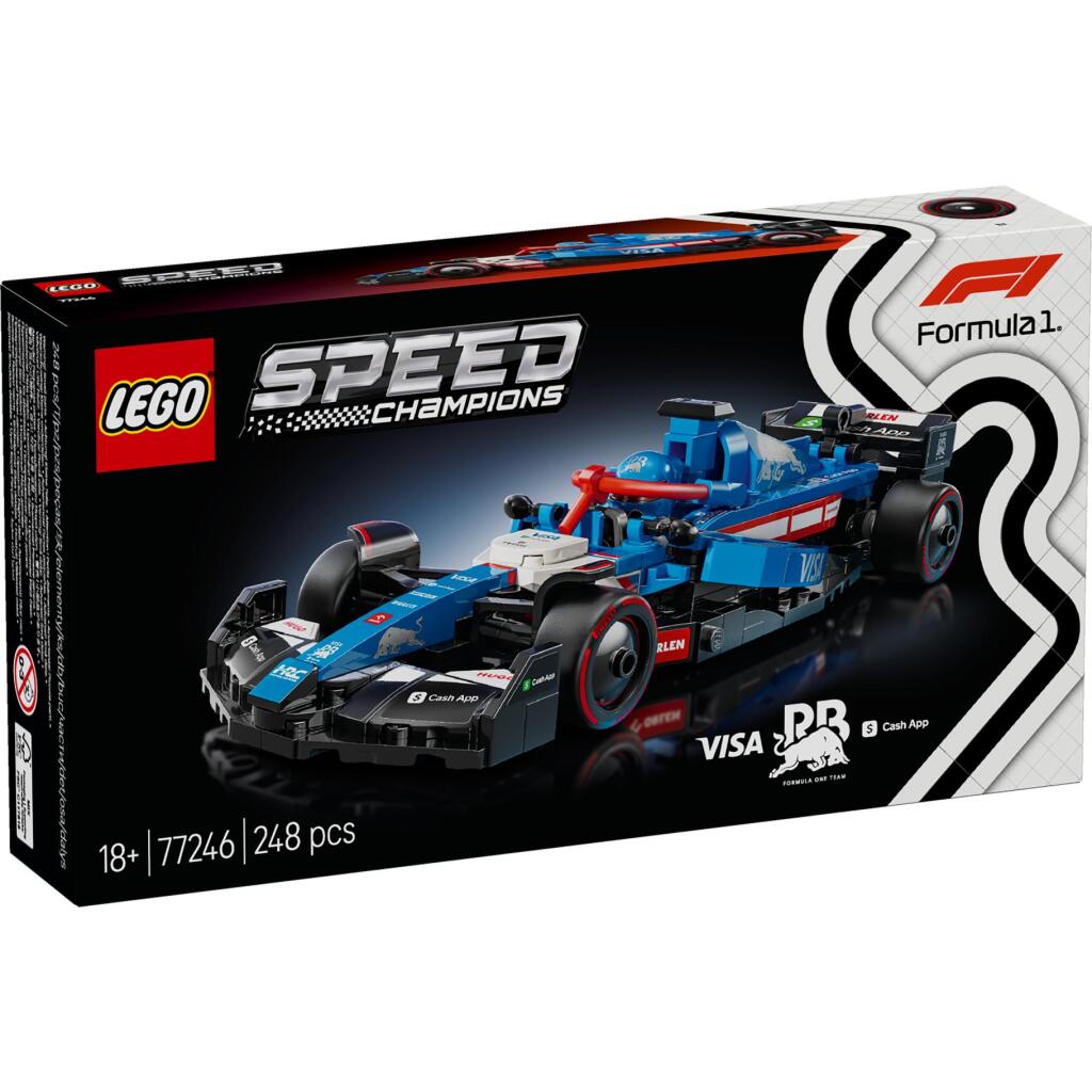 Lego Speed Champions 77246 Pretekárske auto F1 s aplikáciou Visa Cash RB VCARB 01