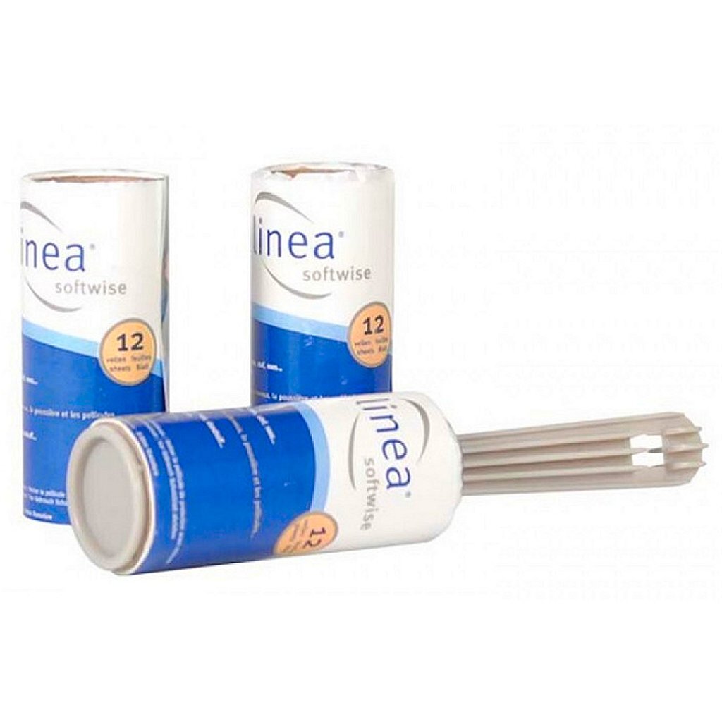 Lepiaca kefka na vlákna Linea + 2 náhradné rolky