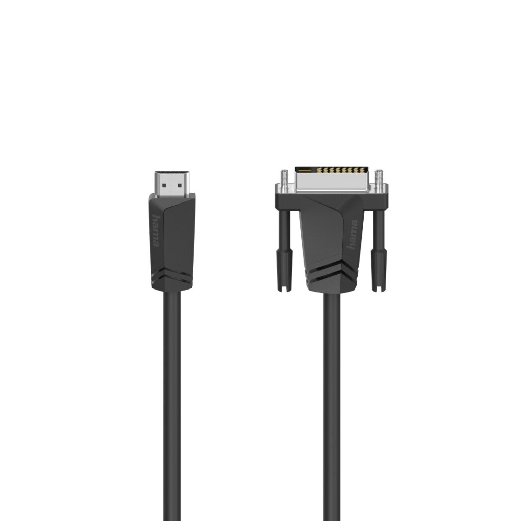 Prepojovací kábel Hama HDMI® zástrčka - DVI/D zástrčka 1,5 m