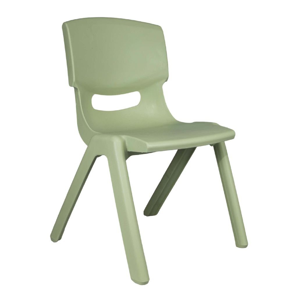 Detská stolička 36x32x53 cm Plast/Pastelovo zelená