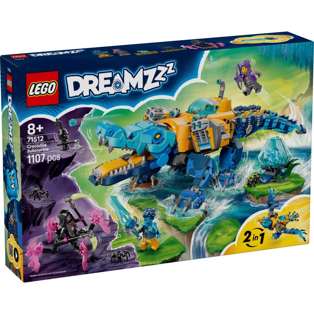 Lego DREAMZzz 71512 Krokodília ponorka