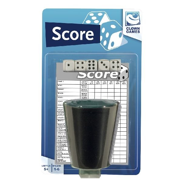 Sada klaunských kociek + podložka na skóre