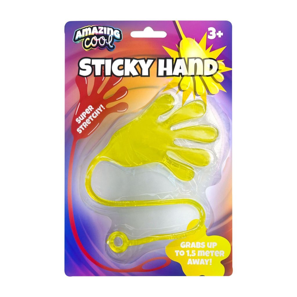 Úžasný sortiment lepkavých rúk