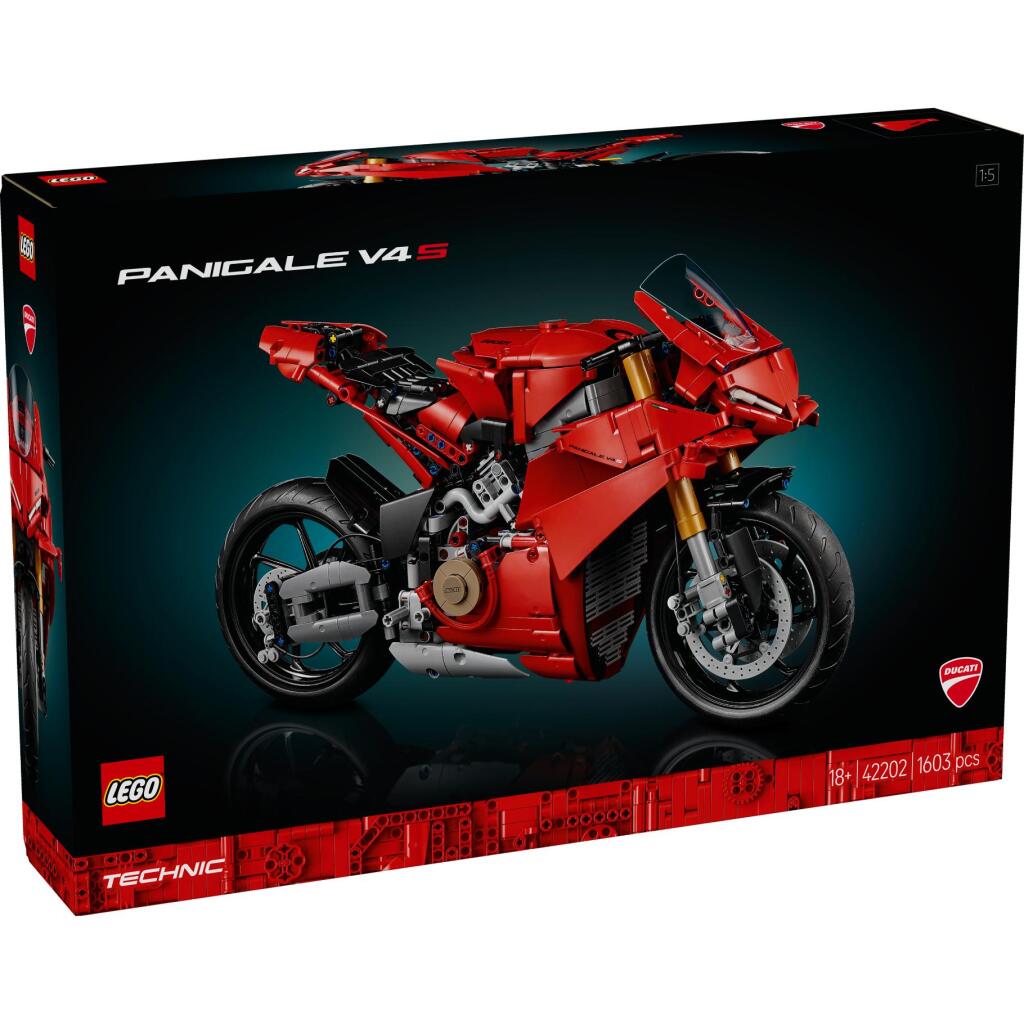 Motocykel Lego Technic 42202 Ducati Panigale V4 S