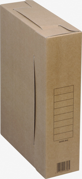 Archívna krabica Kangaro K-2005, kartón, 650 g/m², A4, 32 x 23 x 8 cm, 25 ks