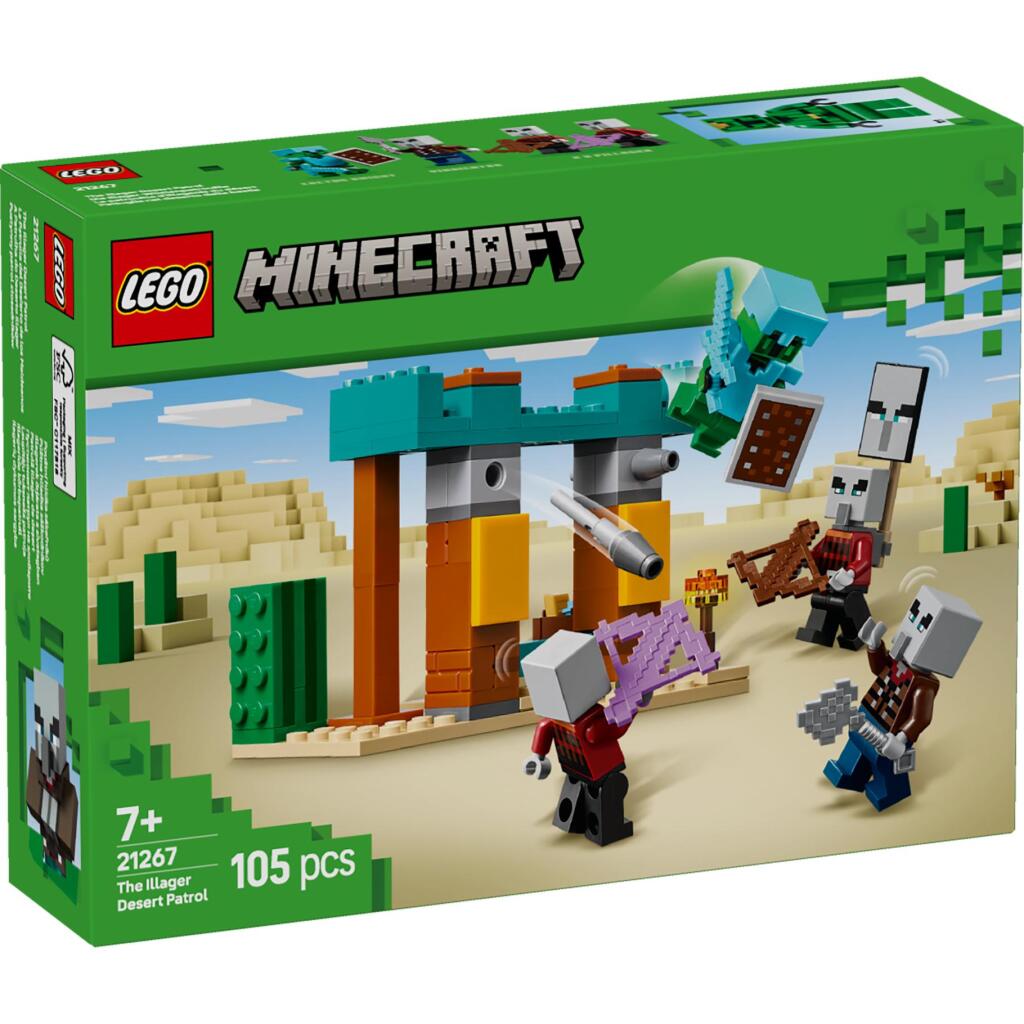 Lego Minecraft 21267 Prisťahovalci v púšti