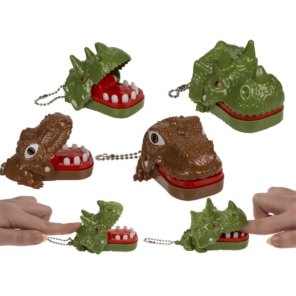 Kľúčenka Dinosaurus s bolesťou zubov, rôzne farby