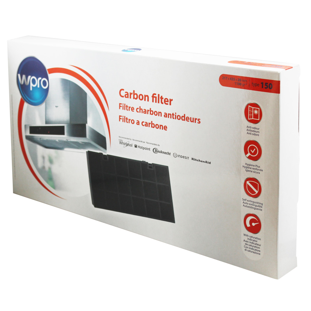 Uhlíkový filter WPRO Type150 150