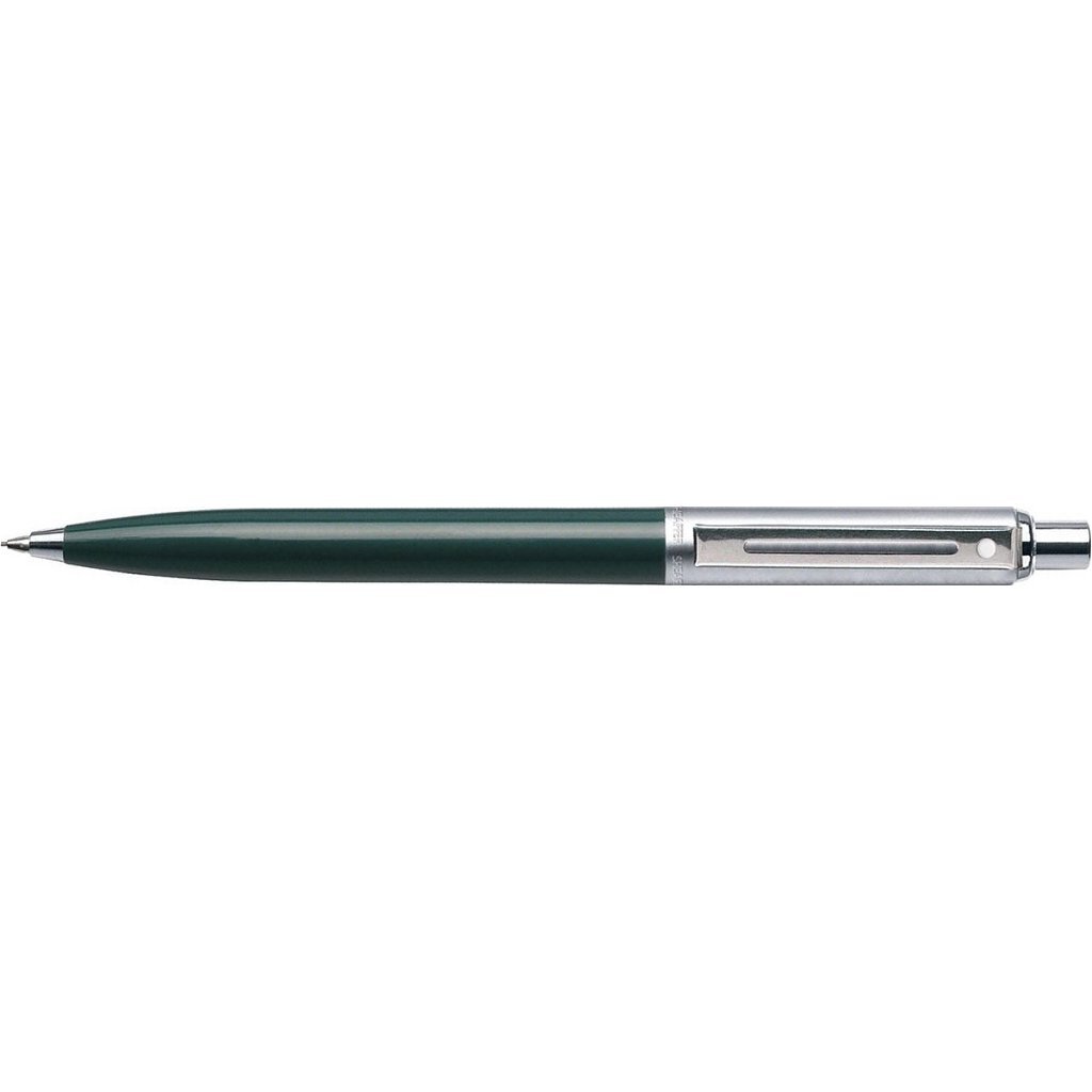 Guľôčkové pero Sheaffer SF-E23215151 Sentinel M, tmavozelené, brúsený chróm, pochrómované