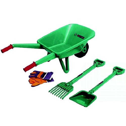 Fúrik Bosch so záhradným náradím