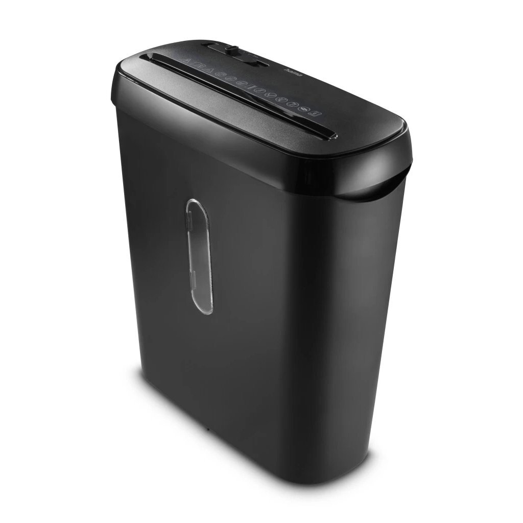 Skartovač papiera Hama Classic S61 s úrovňou zabezpečenia P2 T2 E2 čierny