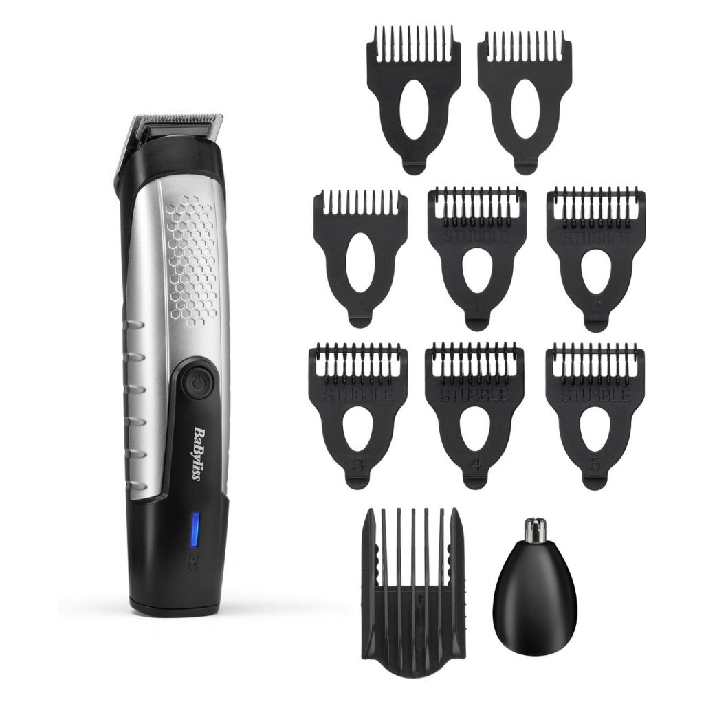 Zastrihávač fúzov Babyliss Pro Lithium Power, čierny/strieborný