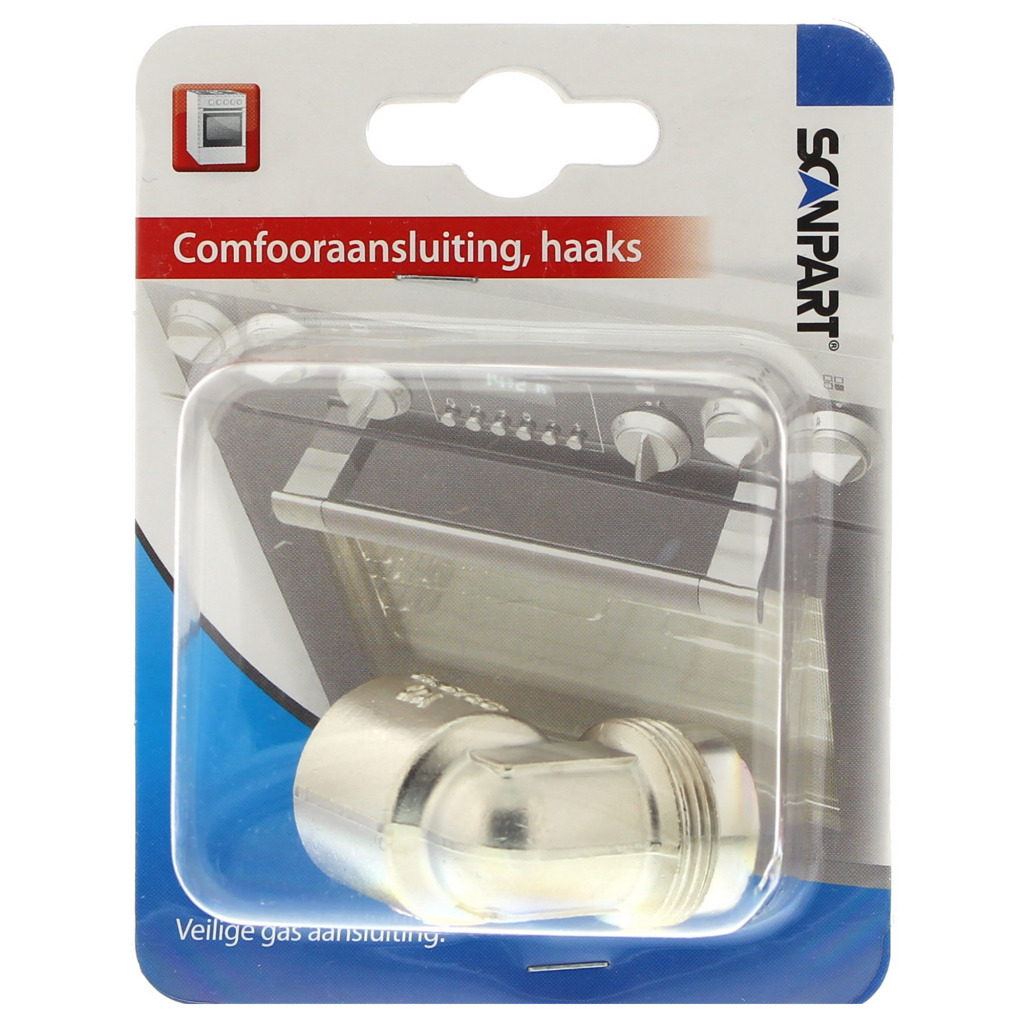 Pripojenie Scanpart Comfort, pravouhlé, 1/2 palca