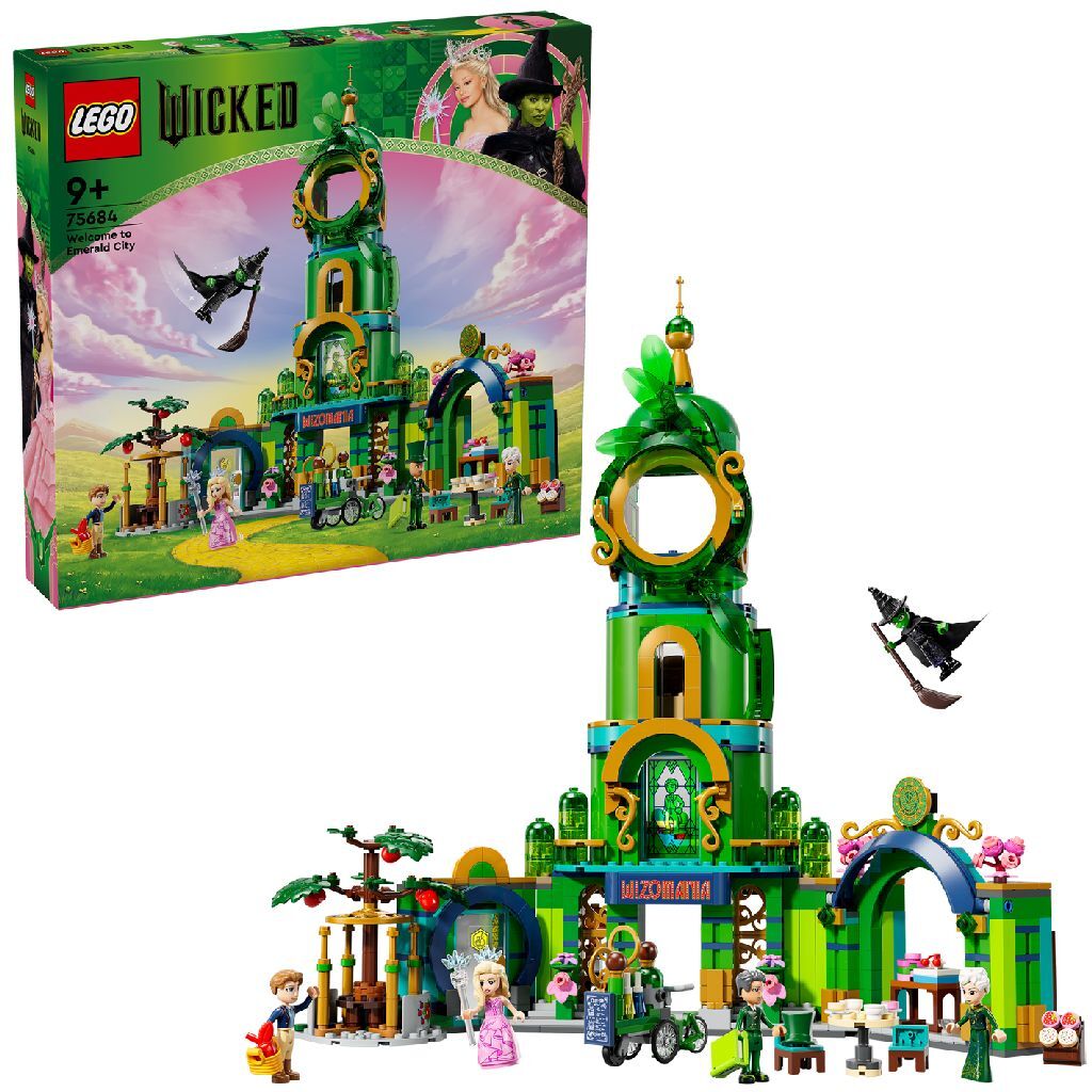 Lego Wicked Movie 75684 Vitajte v Smaragdovom meste