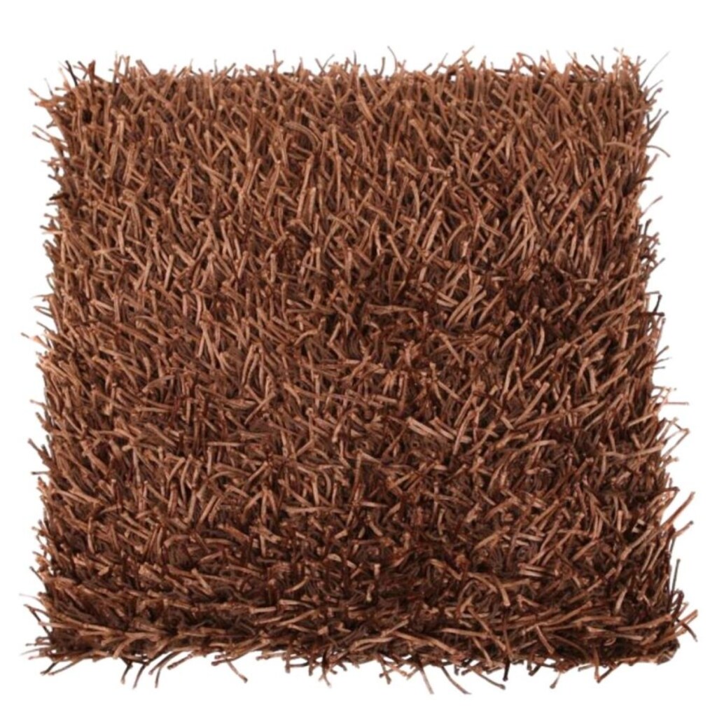 Dekoratívny vankúš In The Mood s posýpkou 50x50 cm hnedý