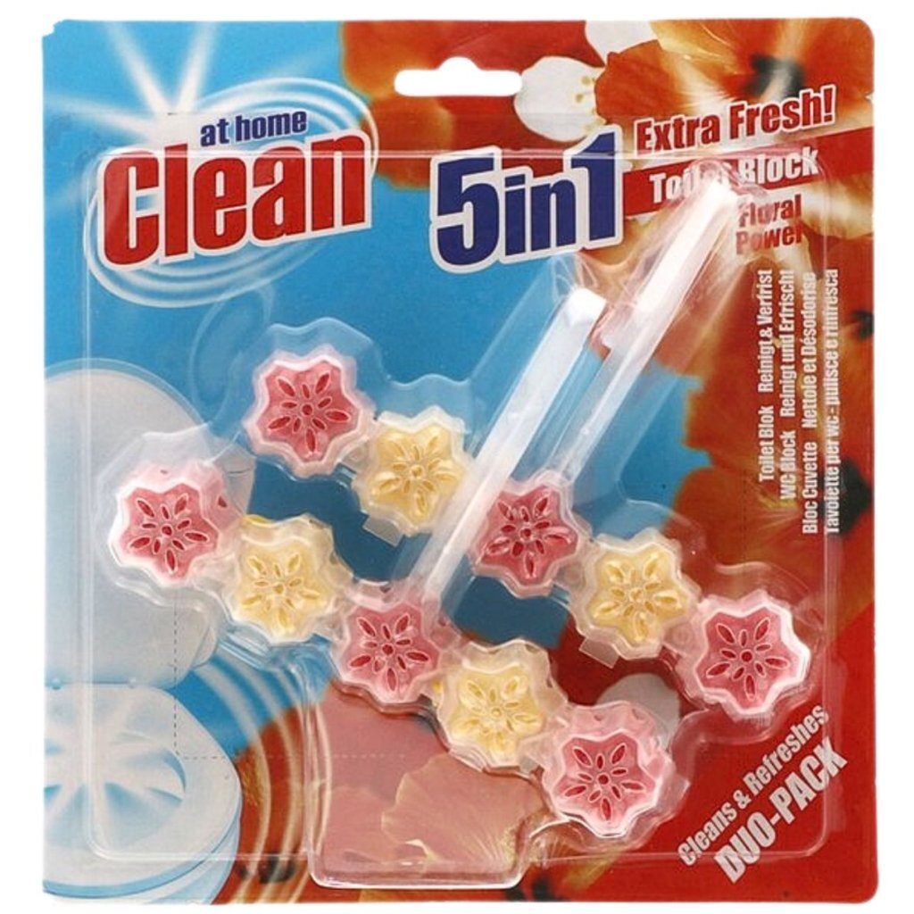 At Home Clean WC blok Floral Power 2x45 g