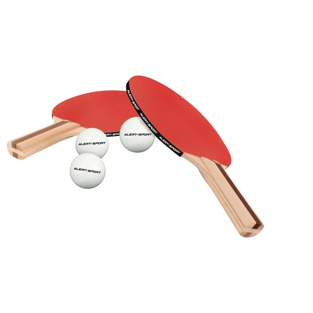 Sada na stolný tenis Alert Sport s 2 pálkami a 3 loptičkami