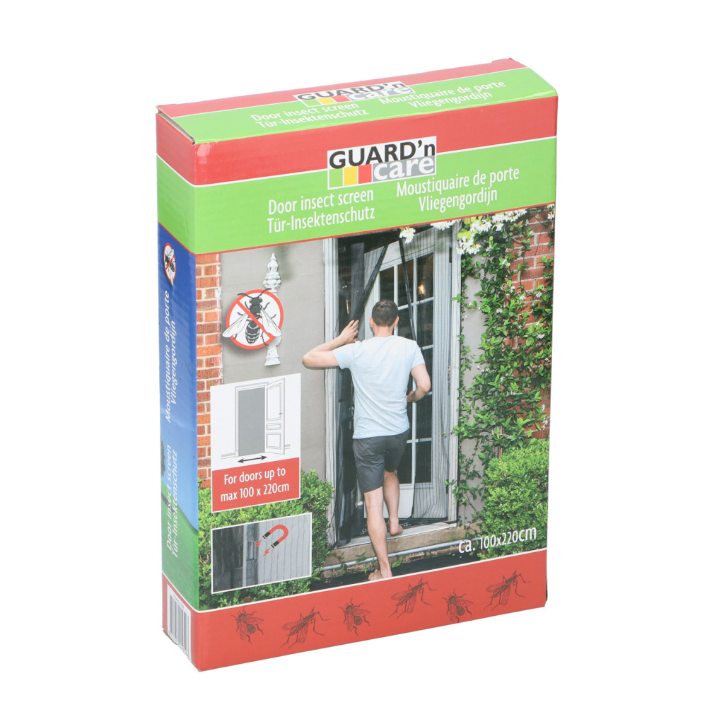 Záves Guard&amp#039;n Care s magnetmi 220x100 cm čierny