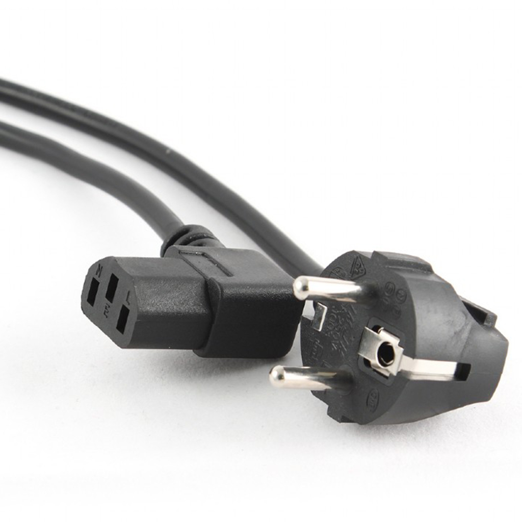 Napájací kábel Gembird 10A Ra Hook čierny 1,8 m