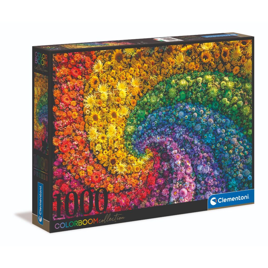 Clementoni Puzzle Colorboom Collection Swirl 1000 dielikov