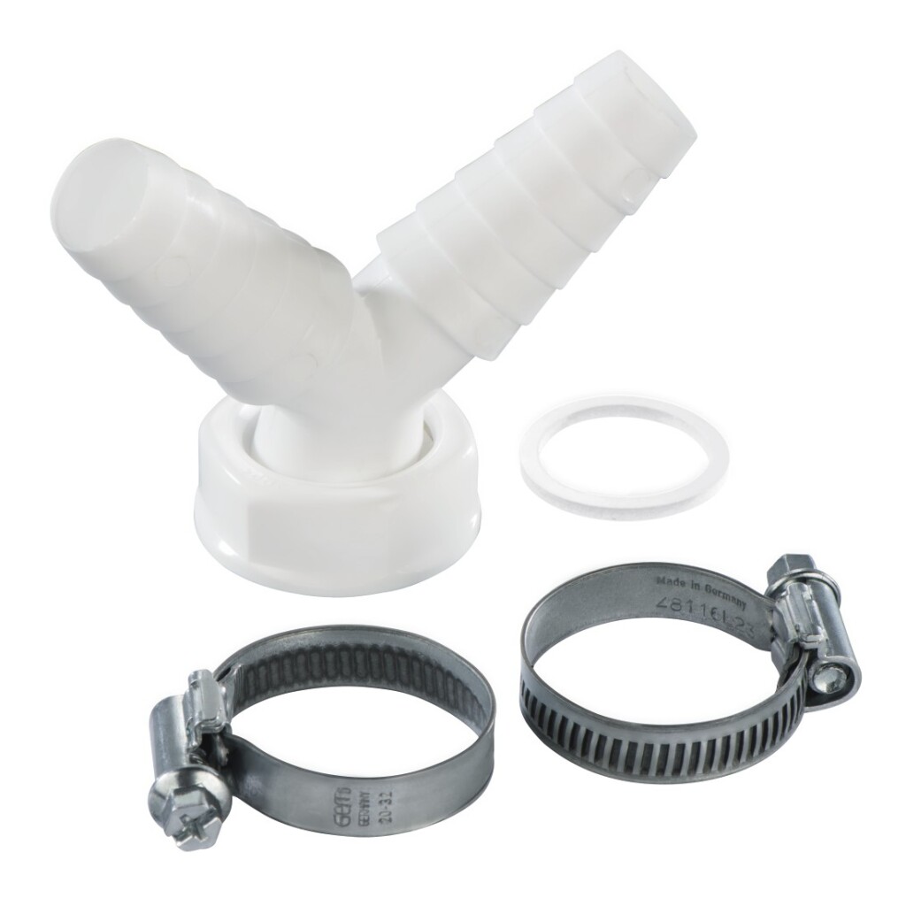 Xavax Y-konektor pre odtokové hadice s tesnením 1"