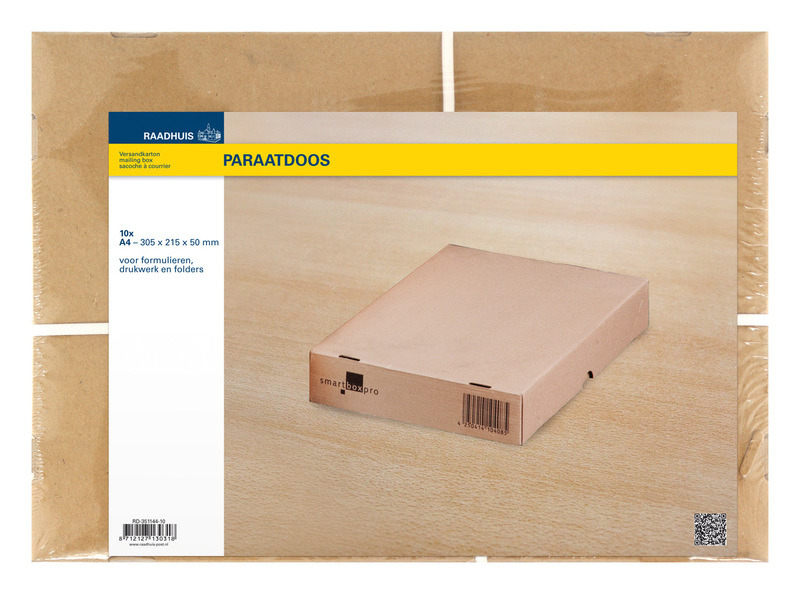 Radnica RD-351144-10 Ready Box uzatvárateľný 305x215x50mm hnedý 10 kusov