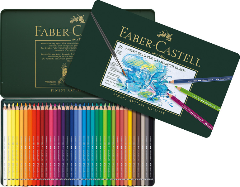 Faber Castell FC-117536 Akvarelové ceruzky Faber-Castell Albrecht Dürer, 36 kusov