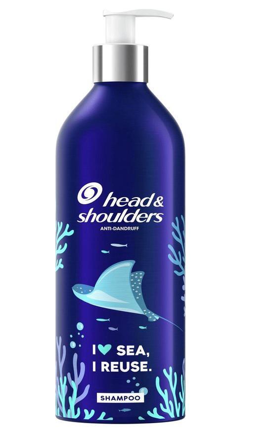 Šampón proti lupinám Head & Shoulders Classic, plniteľná hliníková fľaša 430 ml