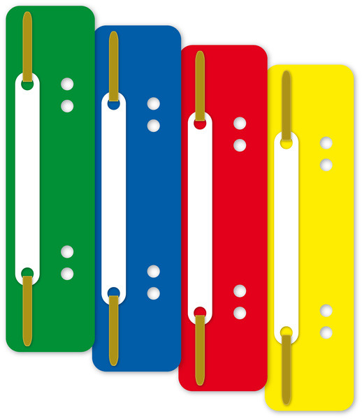 Kangaro 07060-00 Rýchlolepiaci pásik A5 2-dierkový, PP krabica A 100 kusov, rôzne farby