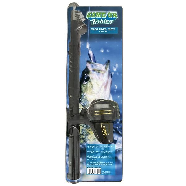 Rybársky prút Game On Fishing Tele Casting 1,60 m + príslušenstvo