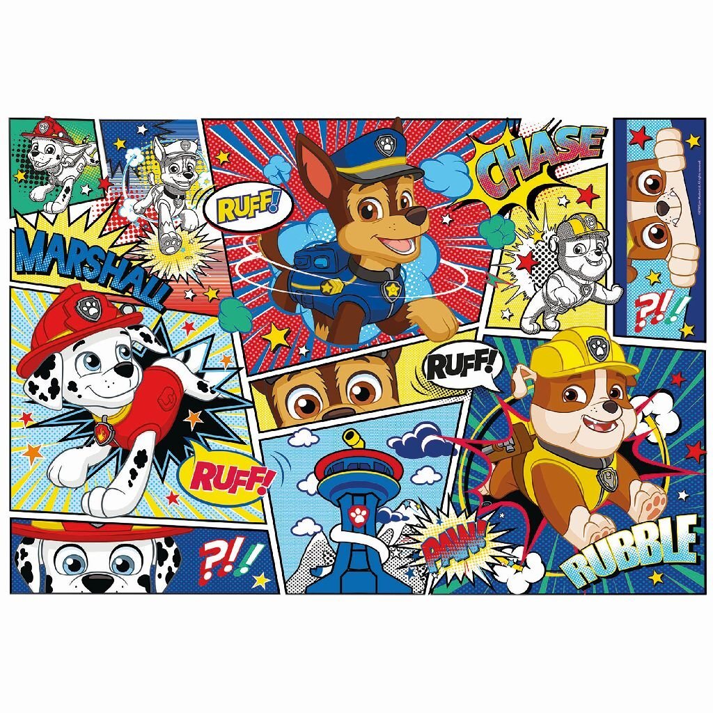 Clementoni SuperColor Puzzle Paw Patrol Stripe 104 dielikov