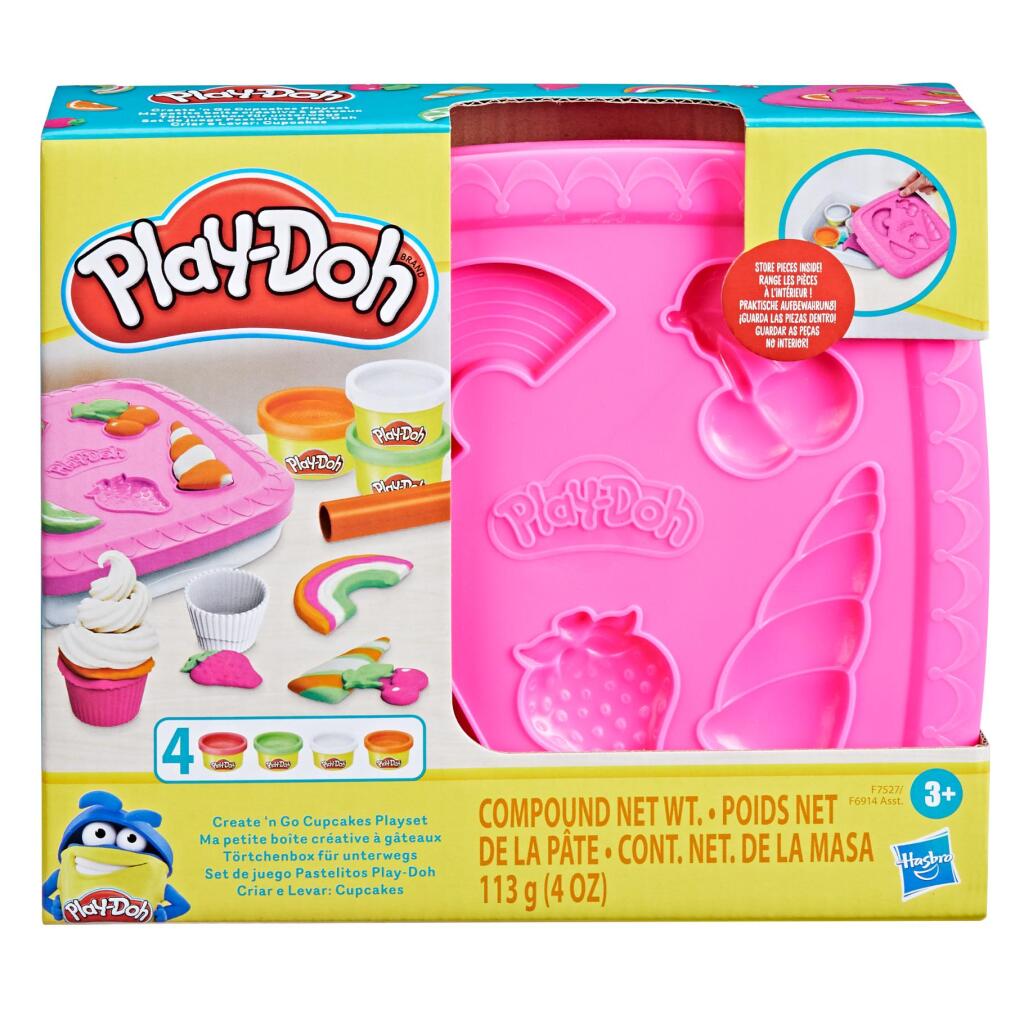 Rôzne druhy hracej sady Play-Doh Create and Go
