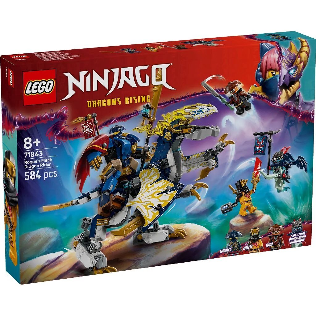 Lego Ninjago 71843 Rogueov jazdec na robotickom drakovi