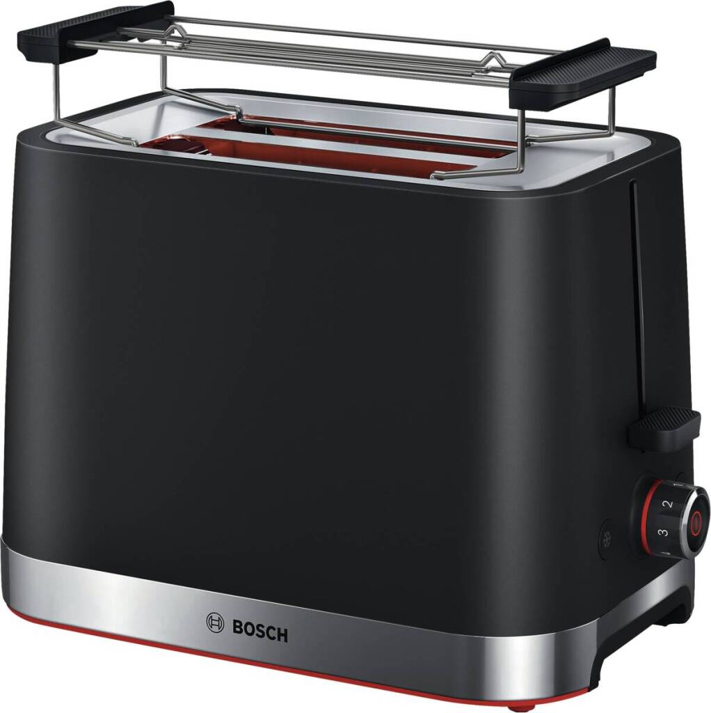 Hriankovač Bosch TAT4M223 MyMoment, čierna/nehrdzavejúca oceľ