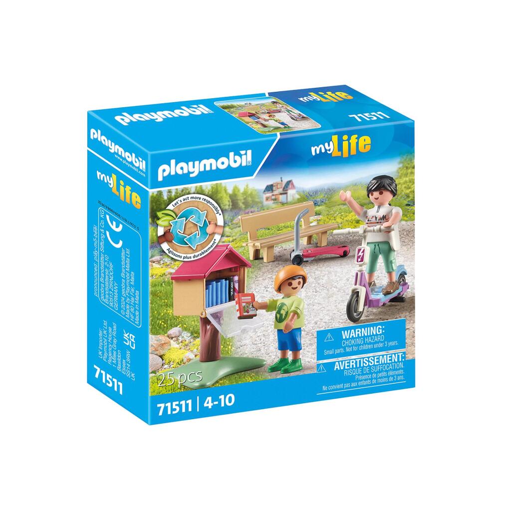 Playmobil 71511 Môj život Knižná výmena pre knihomoľa