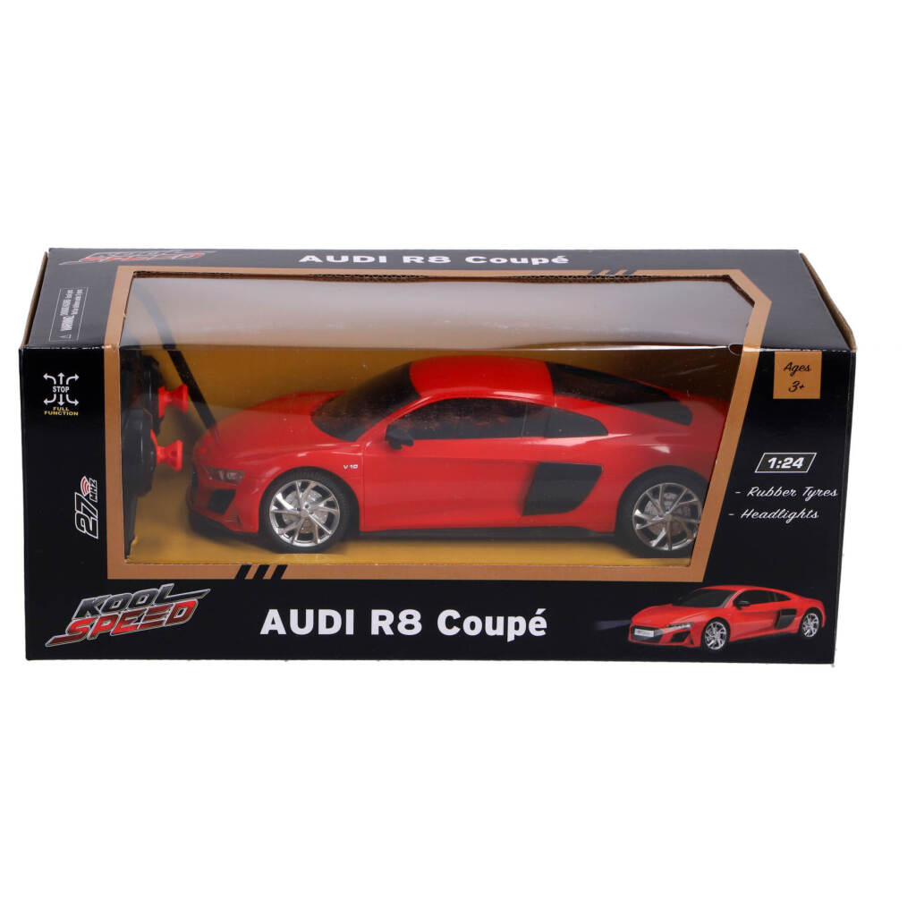 RC Audi R8 kupé 1:24 + svetločervená