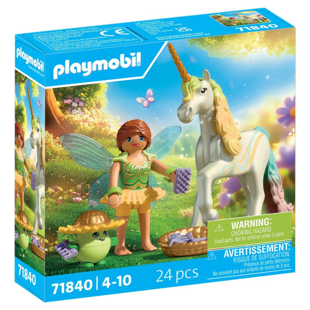 Playmobil 71840 Princezná Magická Zberateľská Jednorožec Rainforest s vílou