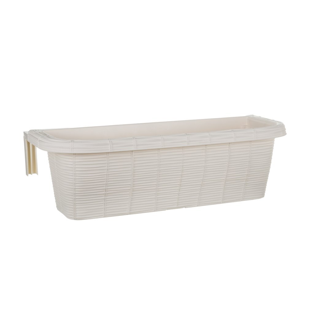 Balkónový kvetináč Bama Fioriera 60x20x18,5 cm biely