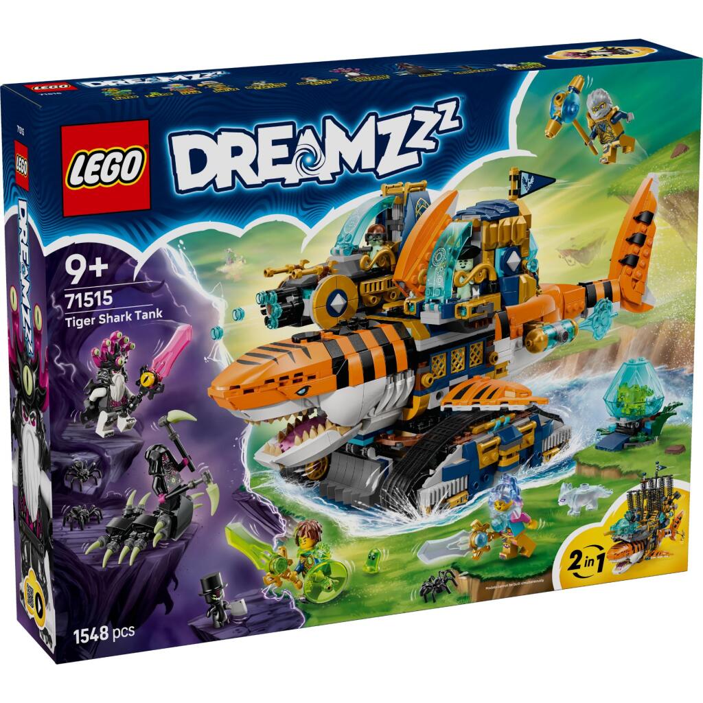 Lego DREAMZzz 71515 Tank s tigrom a žralokom