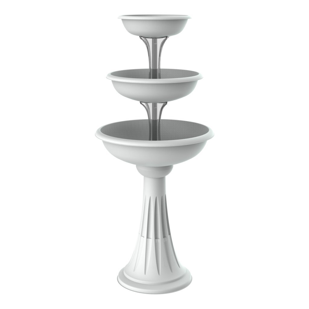 Kvetináč Bama Trevy Fioriera 50x114 cm biely