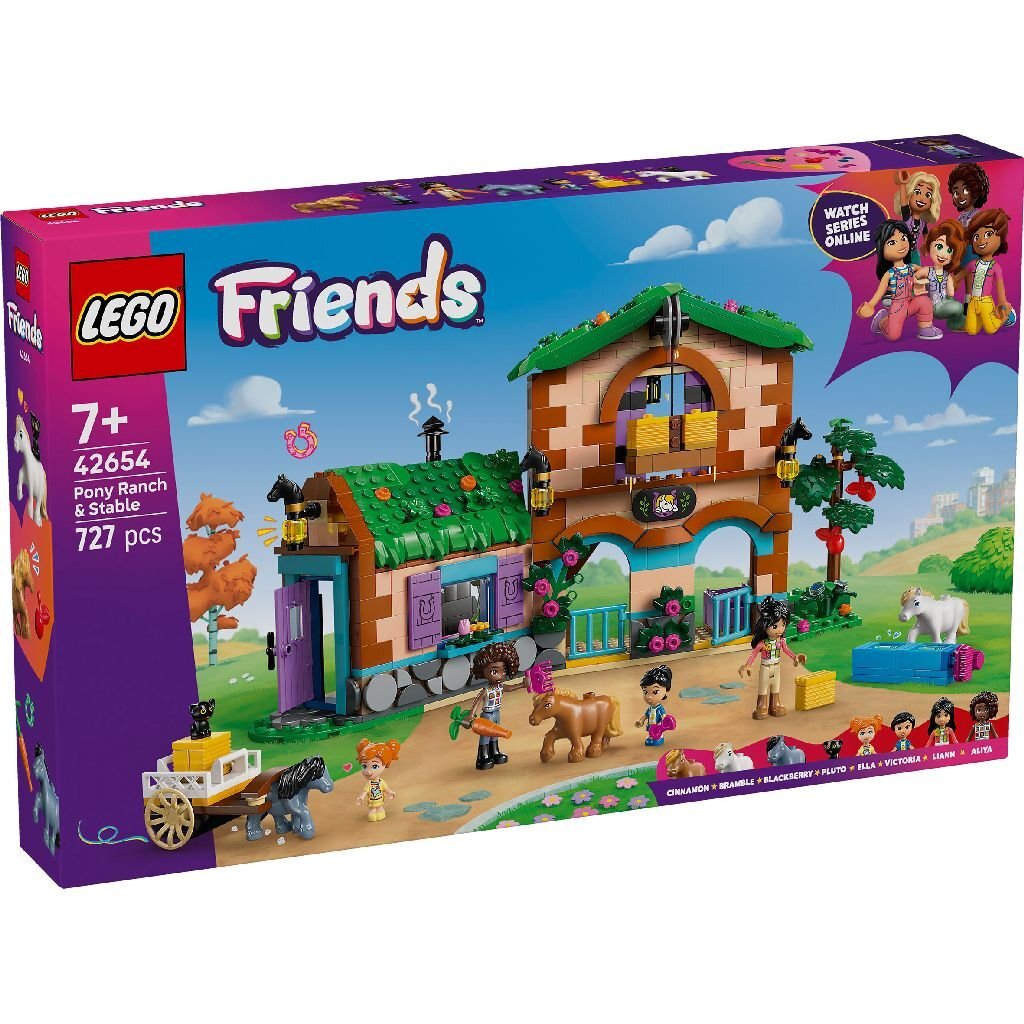 Lego Friends 42654 Poníková farma a stajňa
