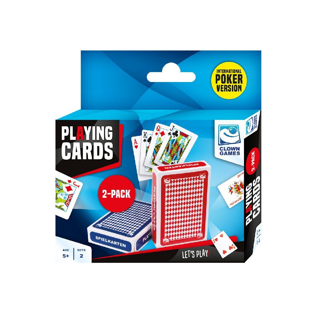 Hracie karty Clown Games International Poker Version 2 sady