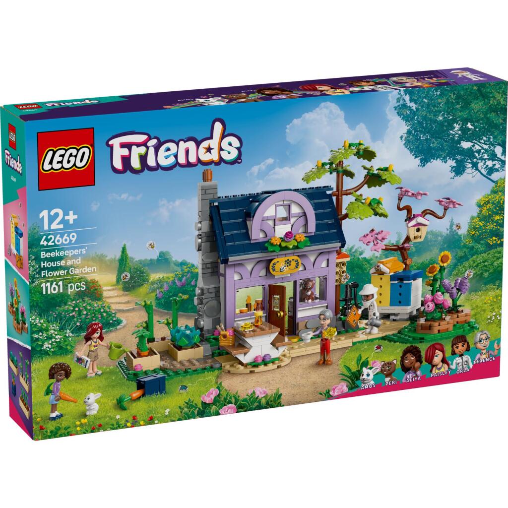 Lego Friends 42669 Včelárov domček a kvetinová záhrada