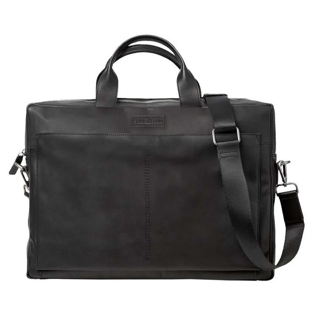 Pride and Soul JU-47531 Aktovka MOVER Kožená/Čierna