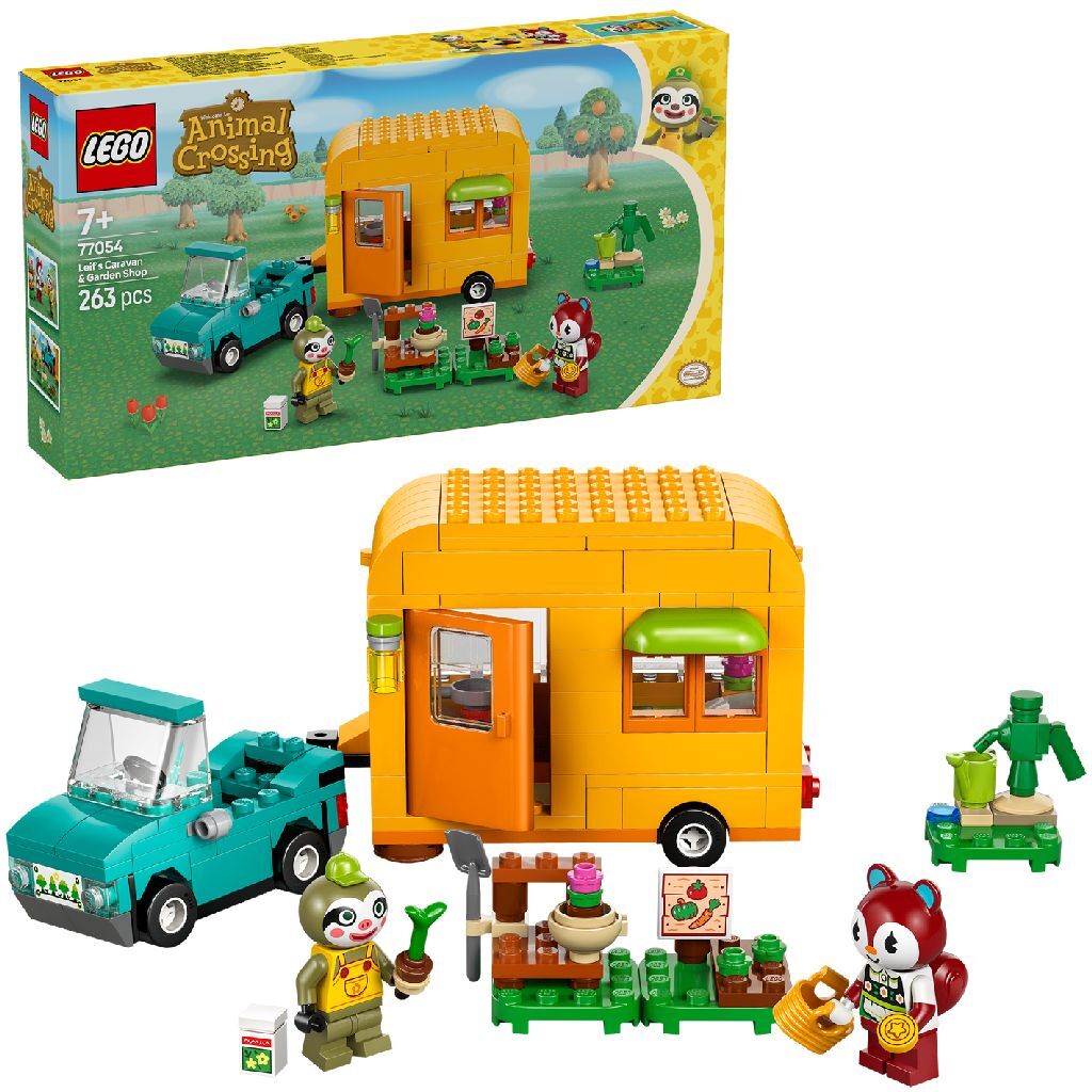 Lego Animal Crossing 77054 Leifov karavan a obchod