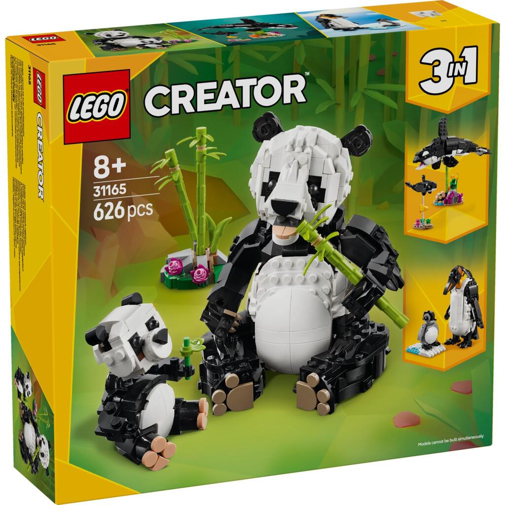 Lego Creator 31165 Pandia rodina s divokými zvieratami