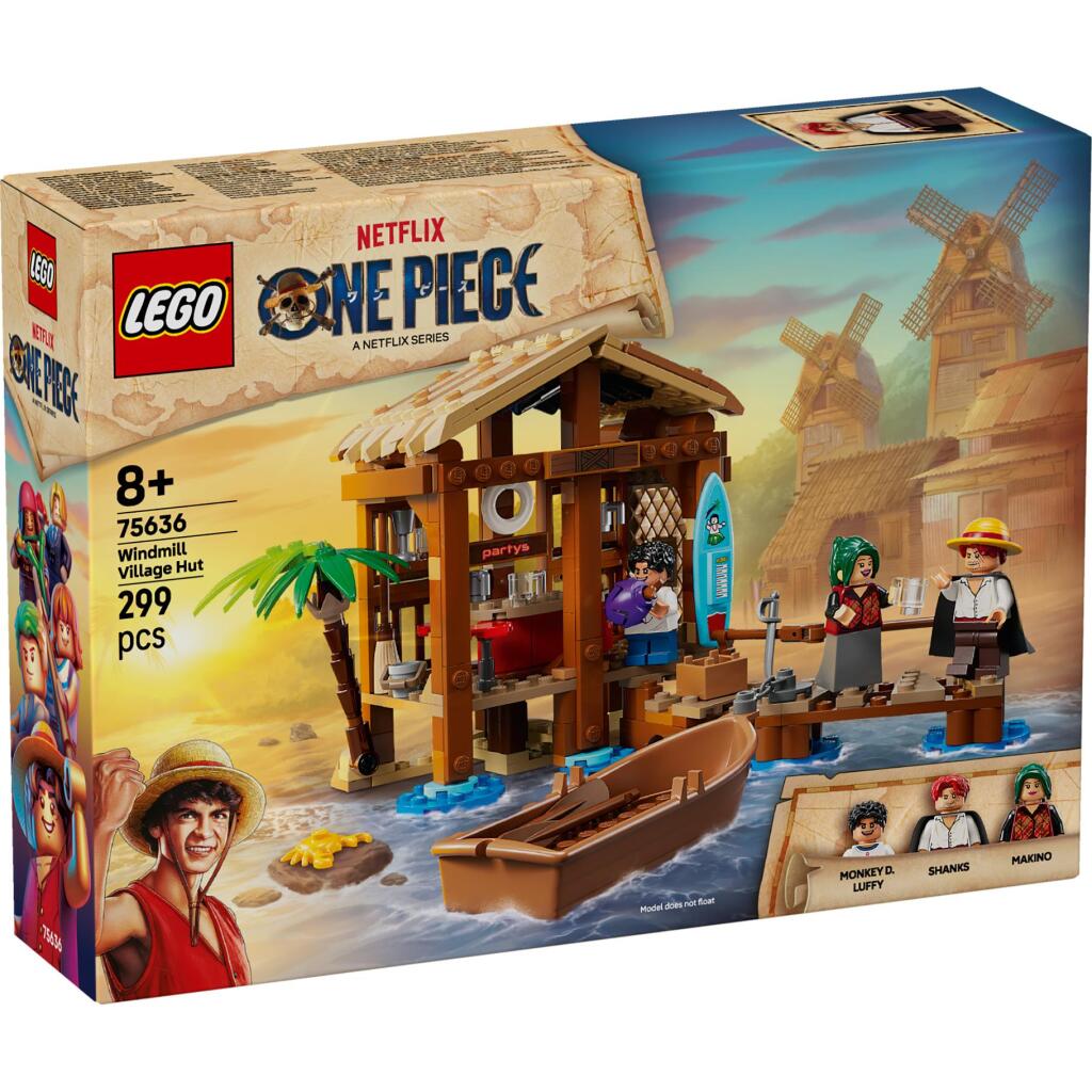 Lego One Piece 75636 Chatrč v dedinke s veternými mlynmi